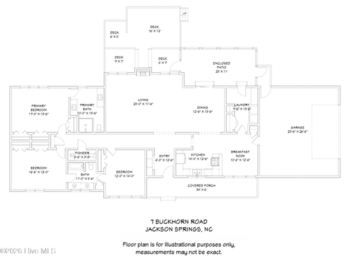 7 Buckhorn Rd, Jackson Springs, NC, 27281-9752 | Card Image