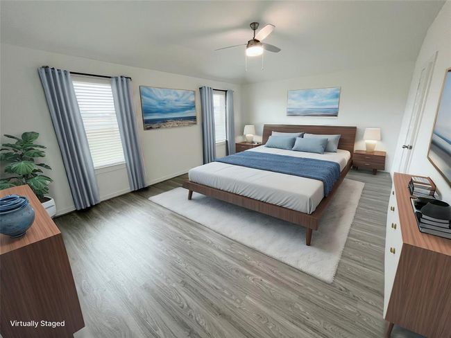 Virtually staged Primary Bedroom | Image 10