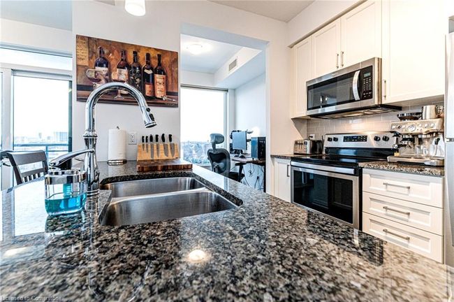 1106 - 155 Caroline St S, House attached with 1 bedrooms, 1 bathrooms and 1 parking in Waterloo ON | Image 7