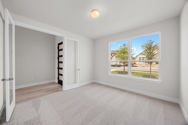 Unfurnished room featuring light colored carpet and baseboards | Image 4