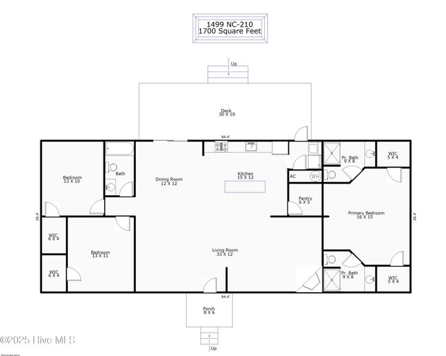 1499 Nc Highway 210 E, House other with 3 bedrooms, 3 bathrooms and null parking in Harrells NC | Image 29