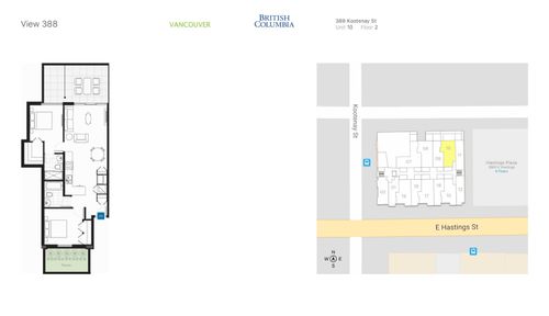 x10-388 Kootenay St, Vancouver, BC, V5K0C5 | Card Image