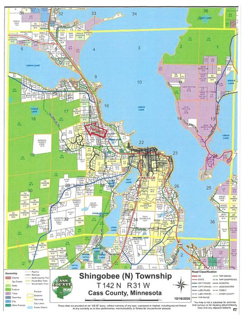 TBD Cedar Crest Loop Nw, Walker, MN, 56484 | Card Image