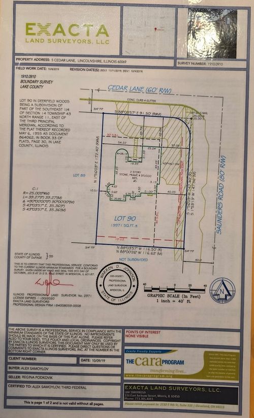 5 Cedar Ln, Lincolnshire, IL, 60069-3106 | Card Image