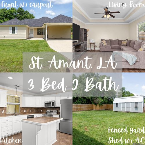 11319 Peggy St, Saint Amant, LA, 70774-3918 | Card Image