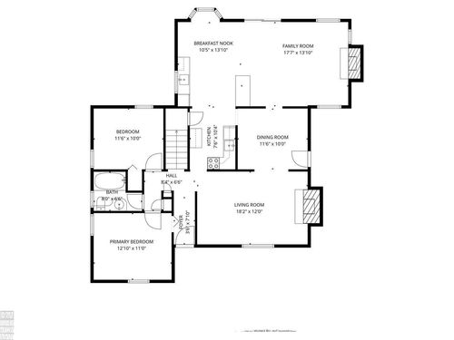 1341 Hawthorne Rd, Grosse Pointe Woods, MI, 48236-1443 | Card Image