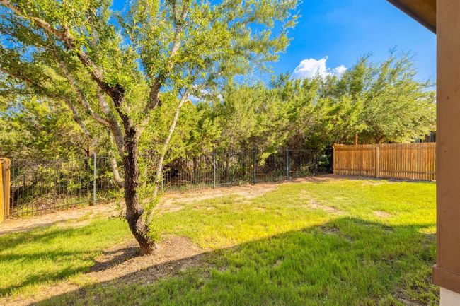 View of fenced backyard | Image 30