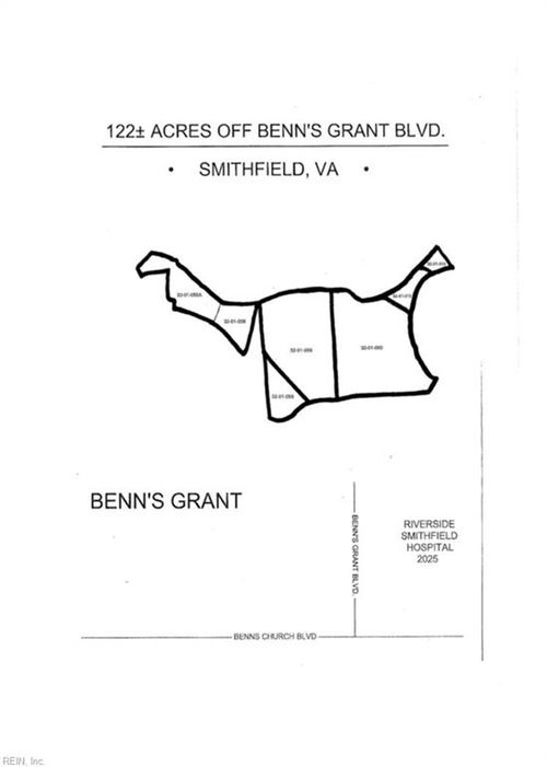 122 Ac Benn'S Grant (Off Of) Boulevard, Smithfield, VA, 23430 | Card Image