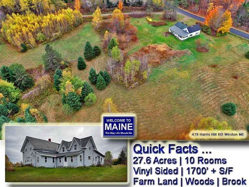 479 Harris Hill Road, Weston, ME, 04424 | Card Image