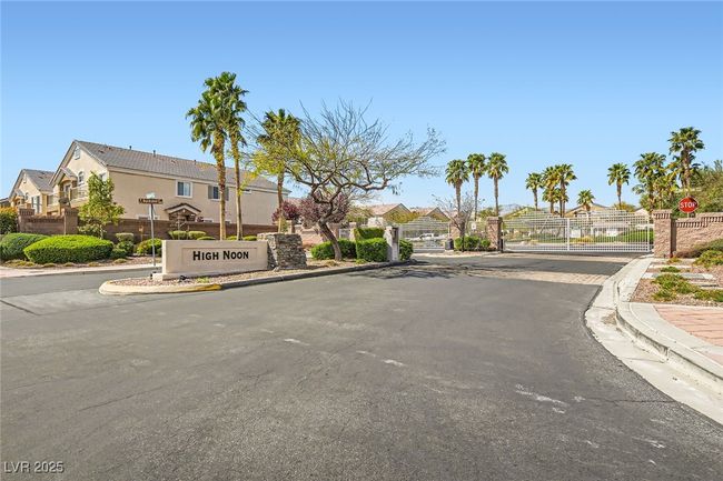 View of community securely gated entry and exit ways inti/out of the High Noon at Elkhorn gated/fenced community | Image 27