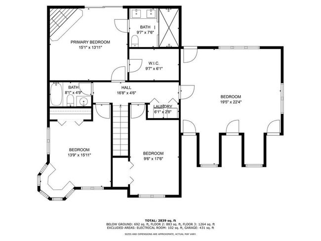 2159 Monument Rd, House other with 5 bedrooms, 4 bathrooms and 4 parking in Jasper GA | Image 71