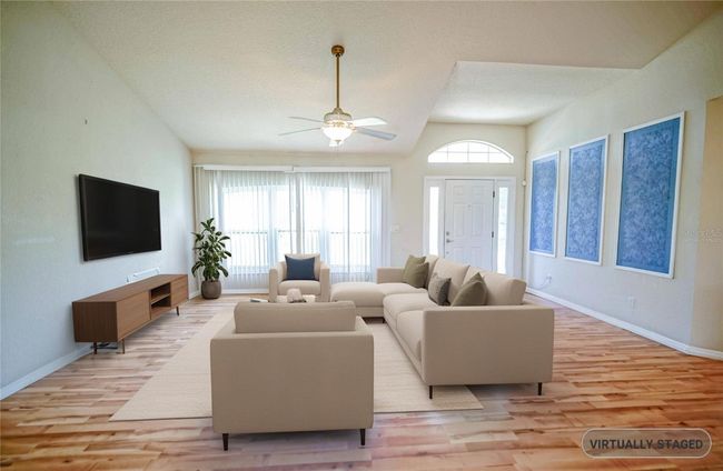 Virtually staged great room | Image 8