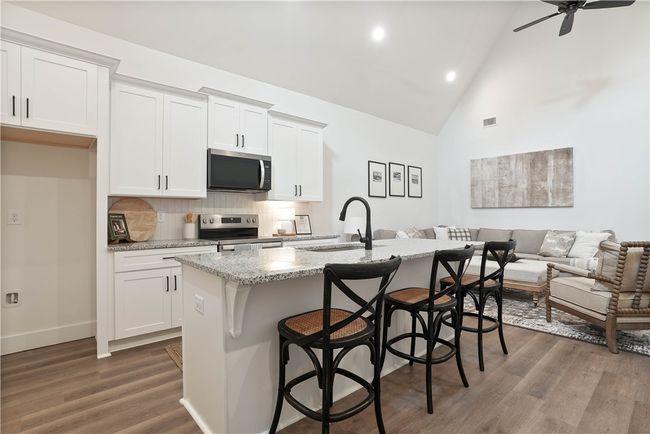 EXAMPLE OF completed and furnished interior townhome unit | Image 13
