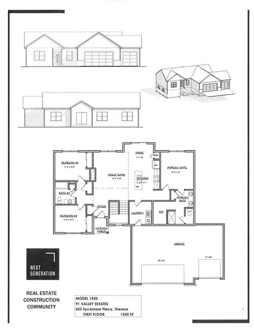 602 Sycamore Place, THERESA, WI, 53091 | Card Image