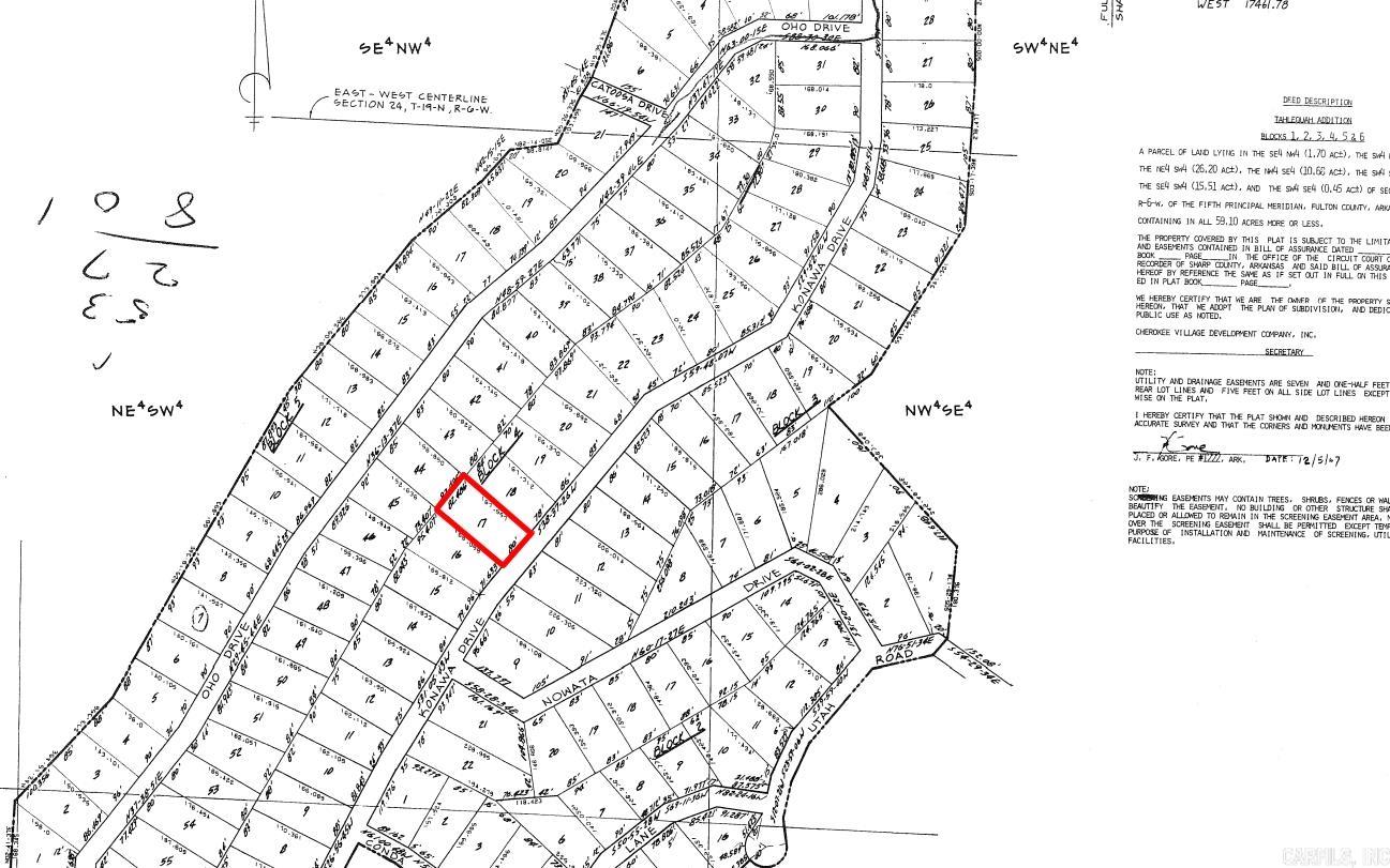 Land in Cherokee Village 2