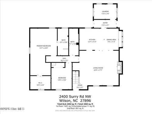 2400 Surry Rd Nw, Wilson, NC, 27896-1377 | Card Image