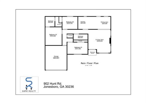 902 Hunt Rd, Jonesboro, GA, 30236-2304 | Card Image