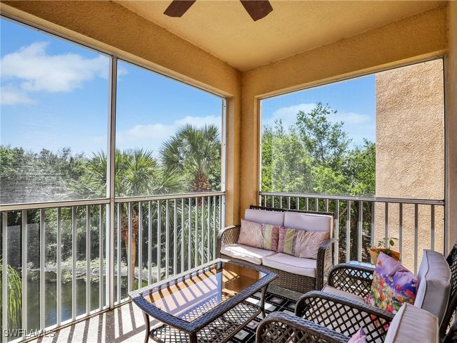 Screened Lanai with Lake and Preserve Views | Image 5