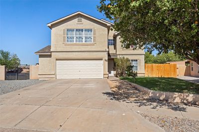 801 Deming Meadows Drive Ne, Home with 4 bedrooms, 3 bathrooms and 2 parking in Rio Rancho NM | Image 1