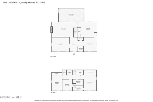 3625 Litchfield Dr, Rocky Mount, NC, 27803-1157 | Card Image
