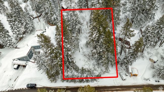 View of snowy aerial view | Image 7
