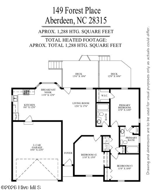 149 Forest Pl, Aberdeen, NC, 28315-4459 | Card Image