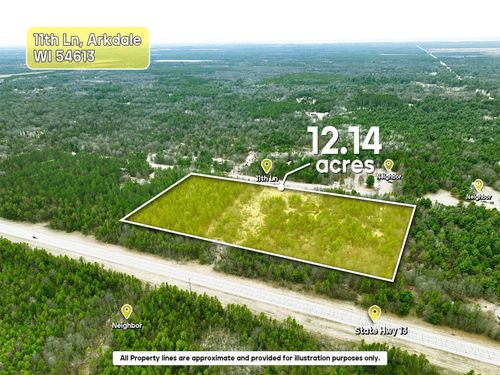 1016 11th Ln, Arkdale, WI, 54613-9753 | Card Image