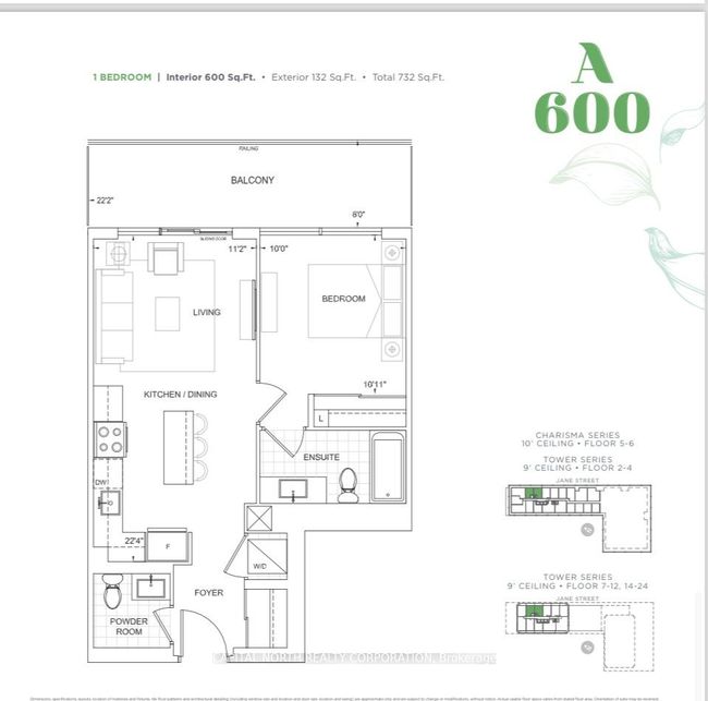 2306 - 8960 Jane St, Condo with 1 bedrooms, 2 bathrooms and 1 parking in Concord ON | Image 16