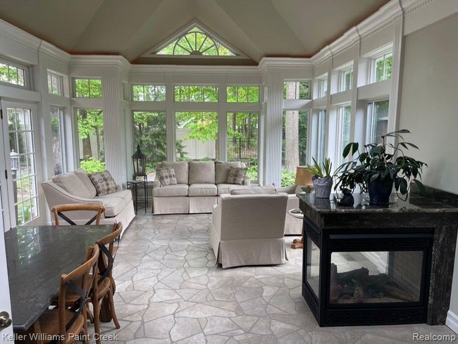 All season patio w. heated floor & cathedral ceiling. | Image 5