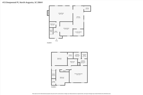 413 Deepwood Pl, North Augusta, SC, 29841-3101 | Card Image