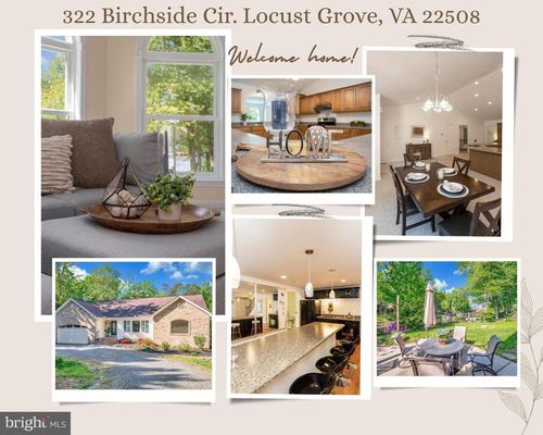 322 Birchside Cir, LOCUST GROVE, VA, 22508-5438 | Card Image