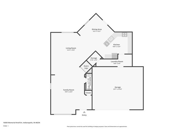 Main Level - Garage - floor plan | Image 9