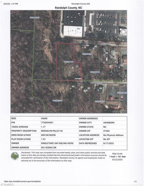 000 Woodbury St, Asheboro, NC, 27203 | Card Image
