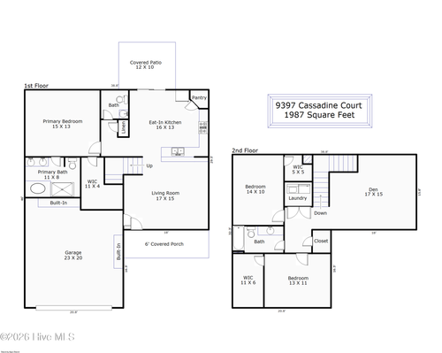 9397 Cassadine Ct, Leland, NC, 28451-1860 | Card Image