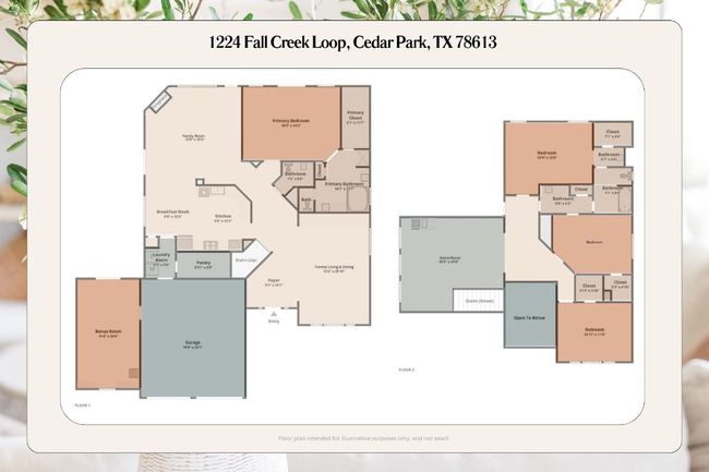 1224 Fall Creek Loop, House other with 5 bedrooms, 3 bathrooms and null parking in Cedar Park TX | Image 4