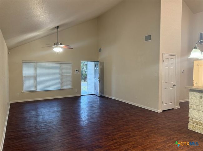 Front view of living room, with open concept. | Image 7