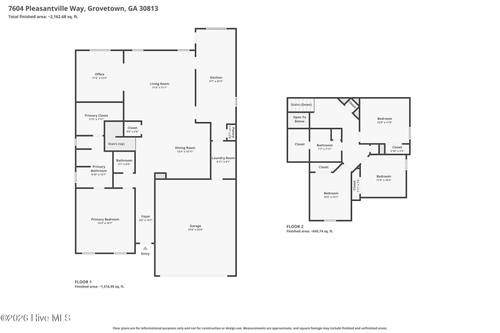7604 Pleasantville Way, Grovetown, GA, 30813-1220 | Card Image