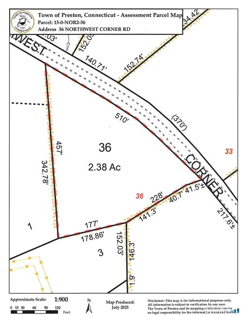 36 Nw Corner Rd, Preston, CT, 06365-8716 | Card Image