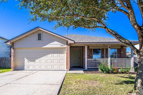 207 Mitchell Dr, Hutto, TX, 78634-4383 | Card Image