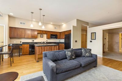 Kitchen view, with hall to the right | Image 1