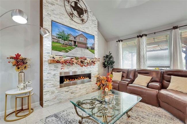 Beautiful brick fireplace from floor to ceiling | Image 10
