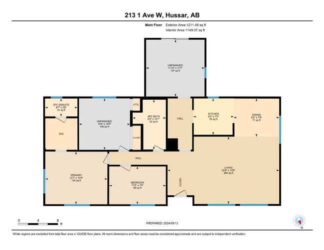 213 1 Ave W, House other with 2 bedrooms, 2 bathrooms and 4 parking in Hussar AB | Image 14