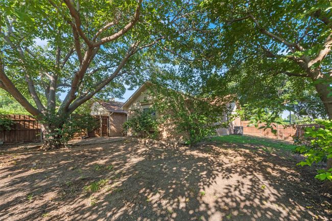 View of fenced backyard | Image 11
