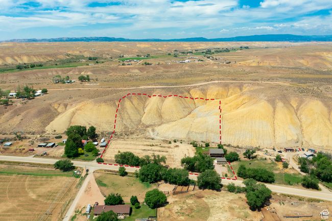 Aerial view featuring a rural view and a mountain view | Image 11