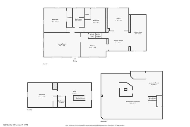 7609 Camby Rd, House other with 3 bedrooms, 2 bathrooms and null parking in Camby IN | Image 5