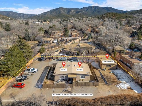 414 A and B Camino Don Miguel, Santa Fe, NM, 87505 | Card Image