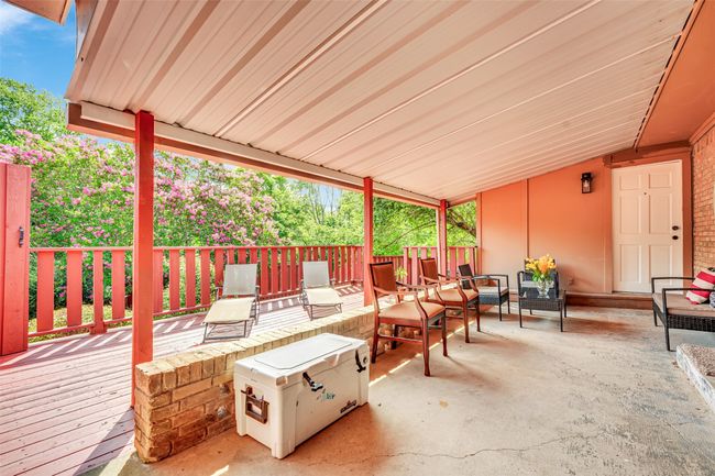 View of patio with a deck | Image 21