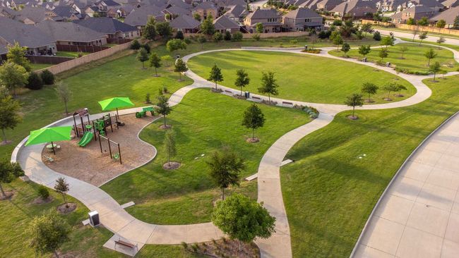 Aerial perspective of suburban area featuring a park | Image 39