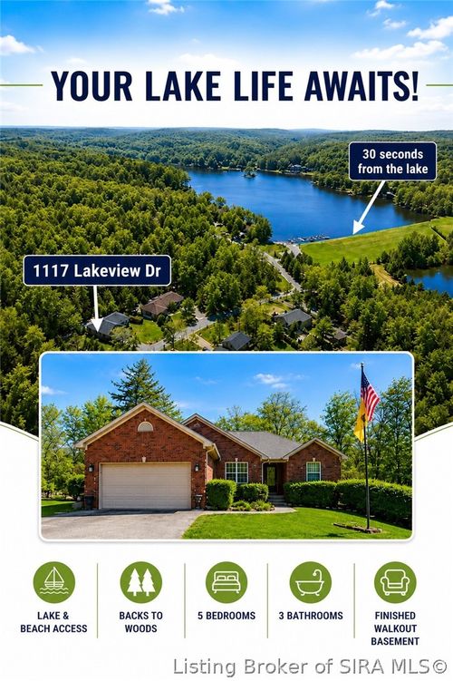 1117 Lakeview Dr, Borden, IN, 47106-8507 | Card Image