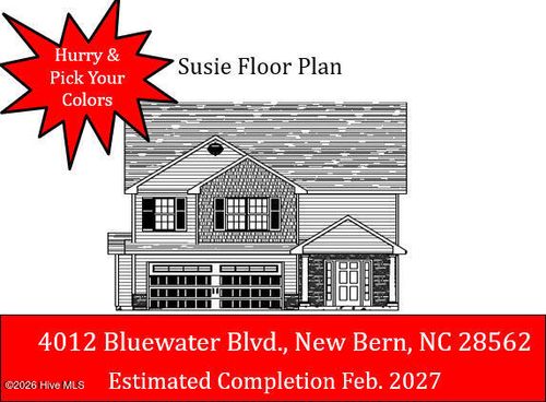 4012 Bluewater Blvd, New Bern, NC, 28562-2453 | Card Image